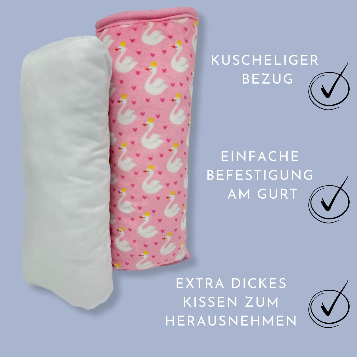 Cuscino da viaggio a cigno