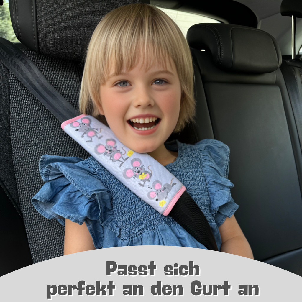 Protezione per cintura di sicurezza auto a forma di topo