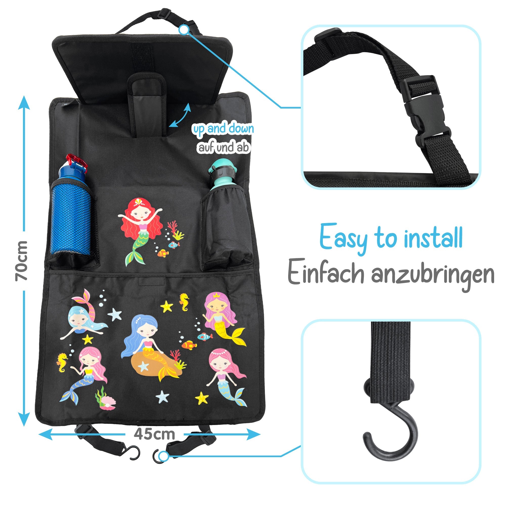 Organizzatore per sedile posteriore auto - Sirena