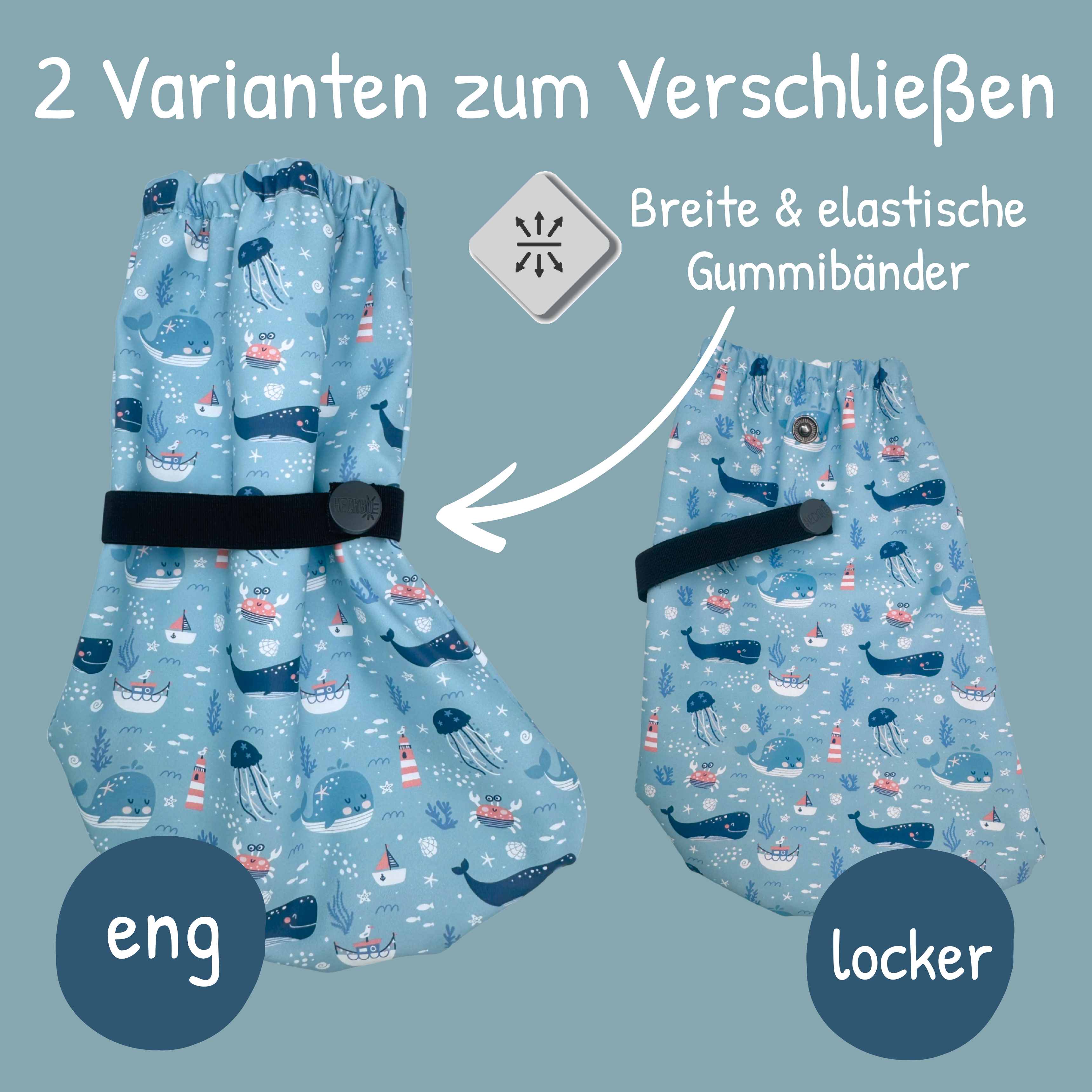 Foderini in pile - Animali marini