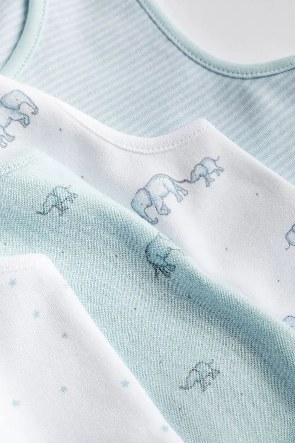 Next Baby Trikó Elefánt Mintás 4db/Csomag