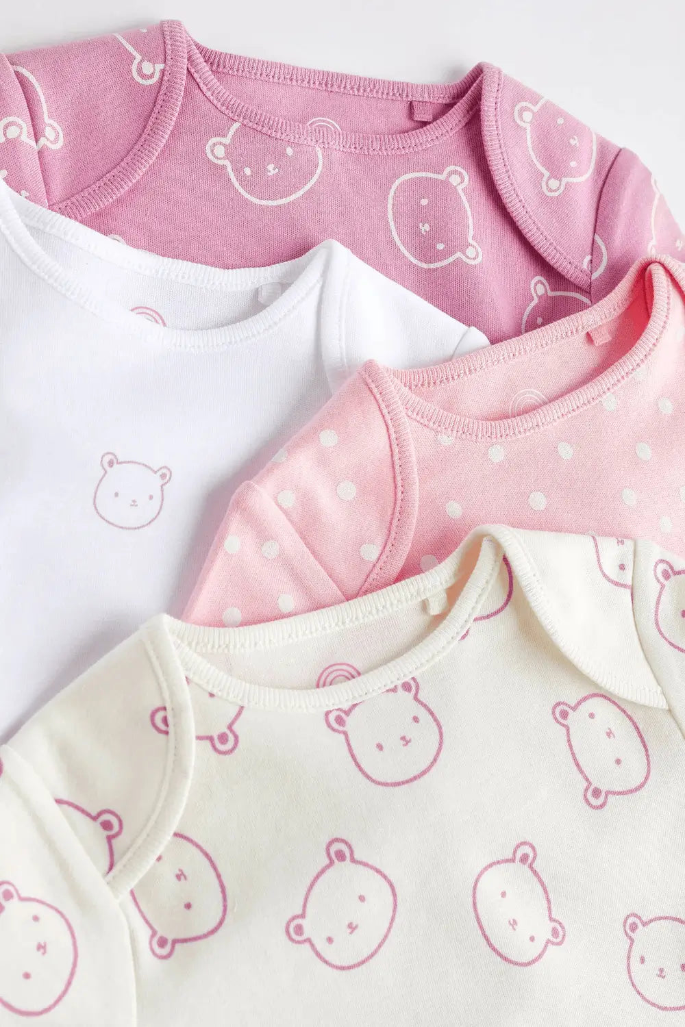 Next Baby Body Rövid Ujjú Maci Mintás 4db/Csomag-2